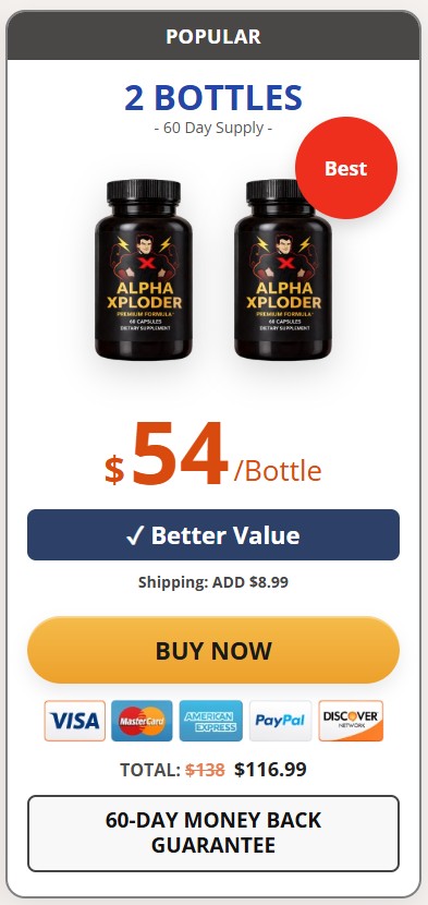 Alpha Xploder 2 bottle Price